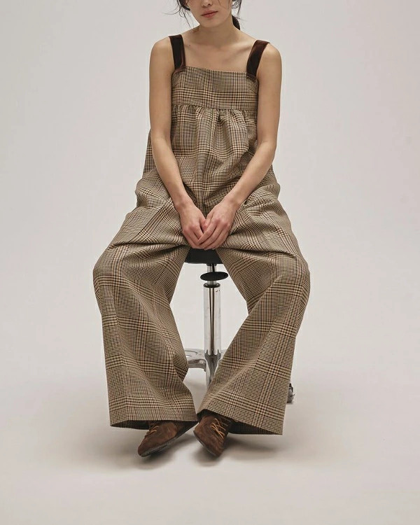TODAYFUL チェックワイドコンビネゾン TODAYFUL(トゥデイフル) / Life's online store（ライフズ