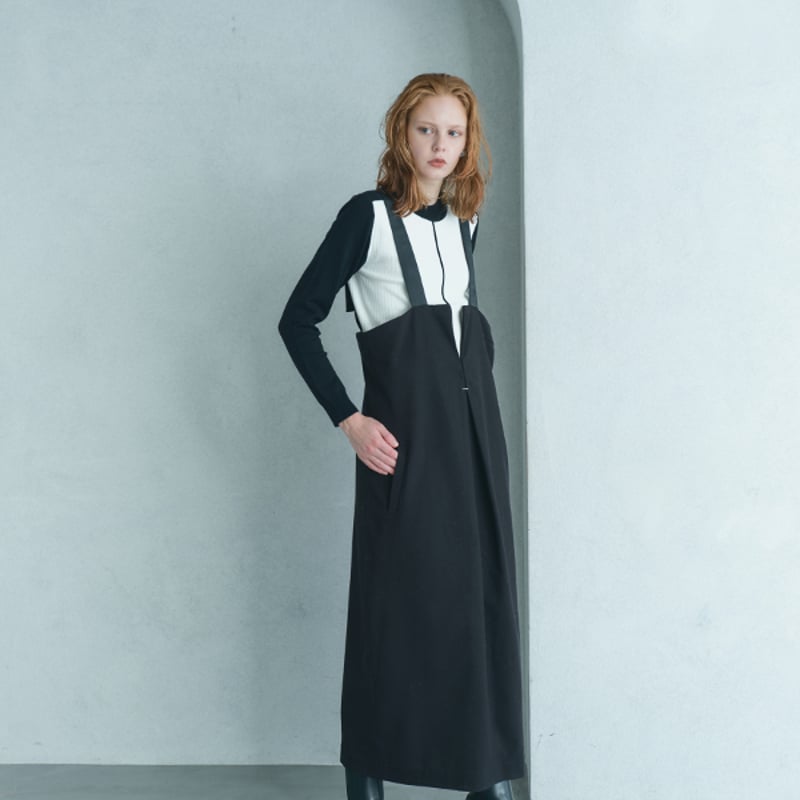 Muel Chic ミュエルシック / Carol jumper dress キャロルキャンパ