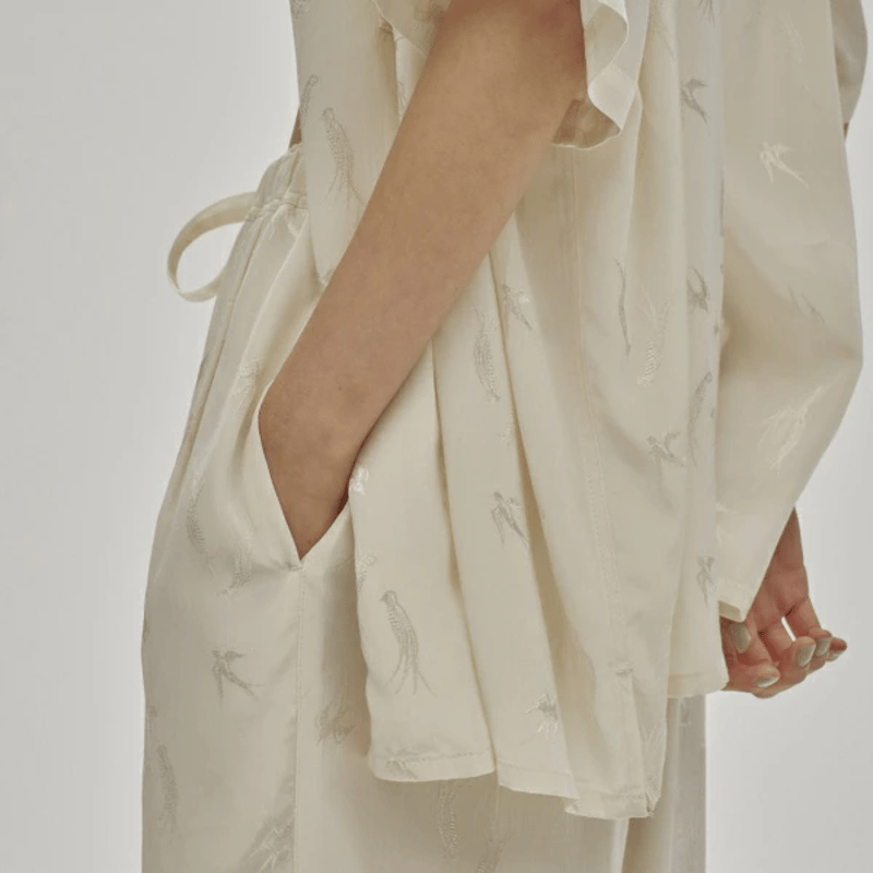 TODAYFUL トゥデイフル Swallow Satin Pants スワローサテン