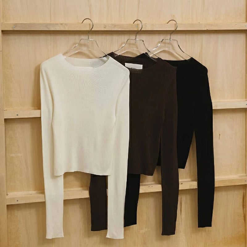 TODAYFUL トゥデイフル Compact Smooth Knit コンパクトスムースニッ