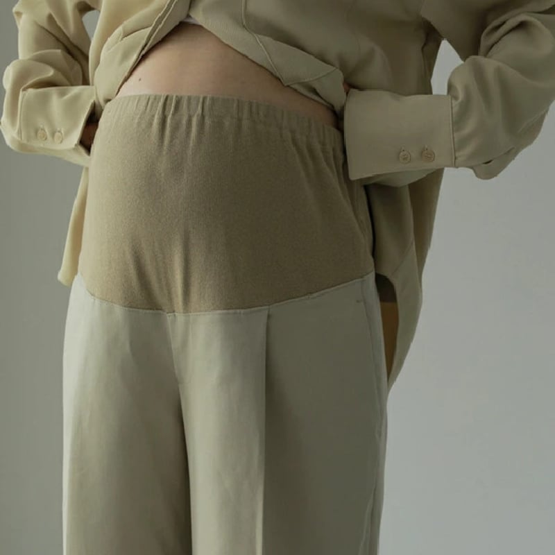 ànuke アンヌーク anuke Reha. Tuck Wide Pants タックワイドパ