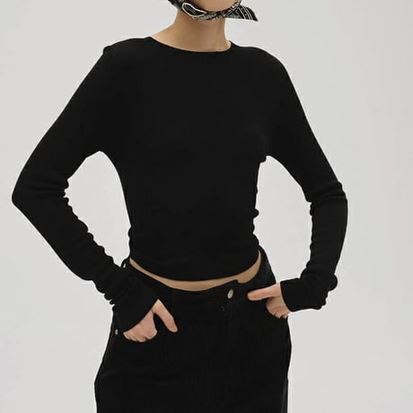 TODAYFUL トゥデイフル Compact Smooth Knit コンパクトスムースニット 12610510 吉田怜香