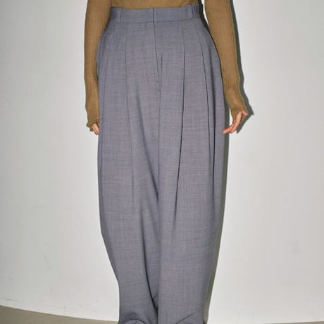 TODAYFUL トゥデイフル / Highwaist Tuck Trousers ハイウェストタックトラウザーズ パンツ / 12310726 吉田怜香