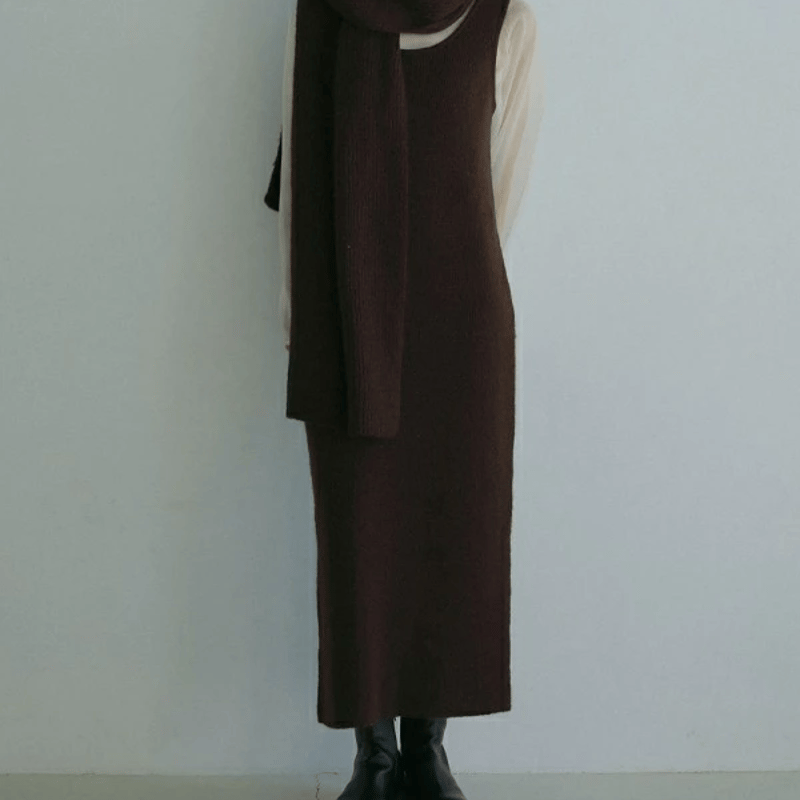 ànuke アンヌーク anuke Soft Uneck Onepiece ソフトUネックワン