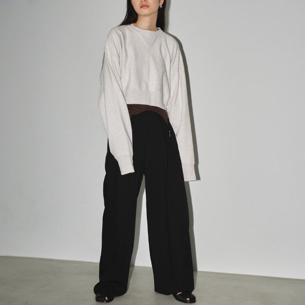 【新品】TODAYFUL Cropped Sweat Pullover TODAYFUL トゥデイフル / Cropped Sweat Pullover クロップドス