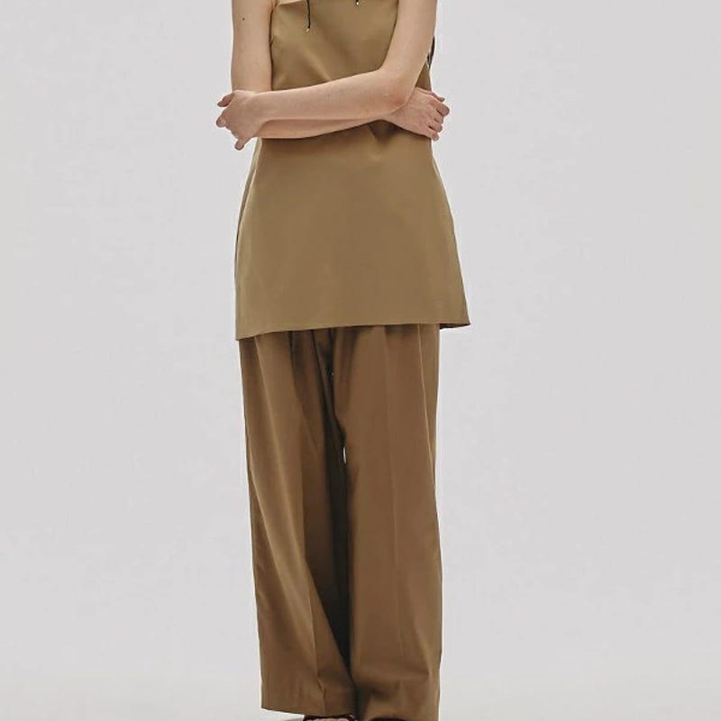 完売todayful Lightweight Tuck Trousersブラウン Tuck Lightweight 完売todayful Trousersブラウン store（ライフズ