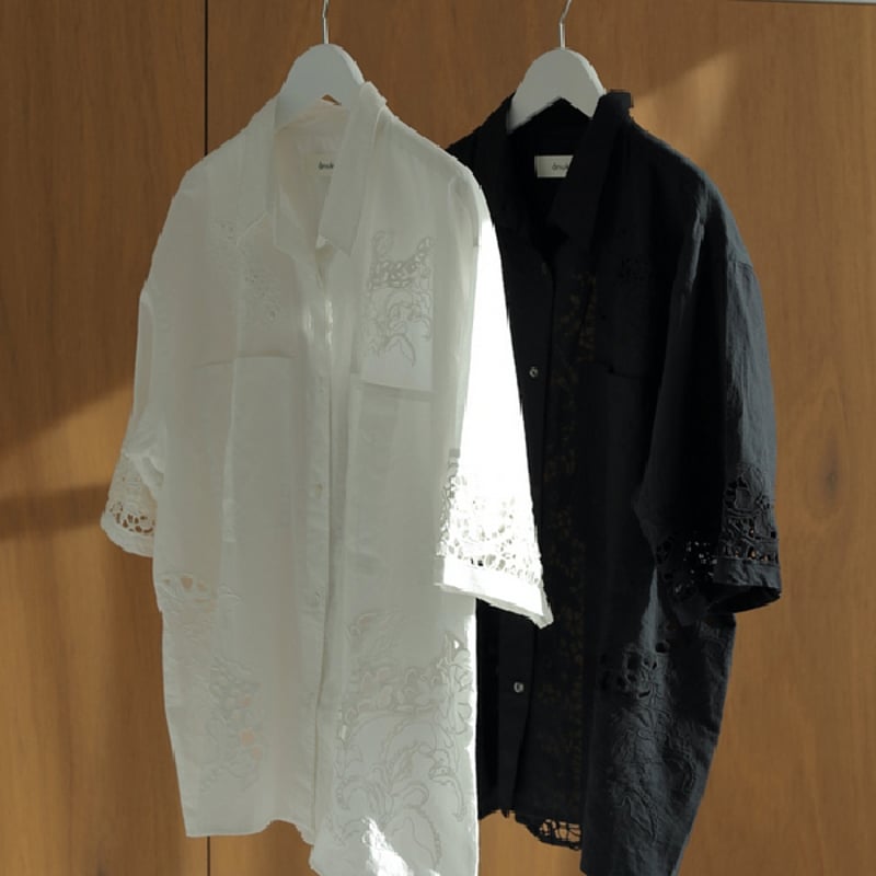 ànuke アンヌーク anuke / Cutwork Lace Shirts カットワークレ ànuke アンヌーク anuke / Cutwork Lace Shirts カットワークレ