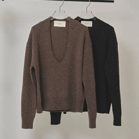 TODAYFUL トゥデイフル Life Uneck Cashmere Knit Uネックカシミヤニット 12520526 吉田怜香
