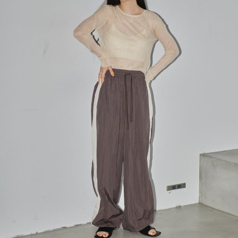 パンツ TODAYFUL Nylon Line Pants 38 TODAYFUL Nylon Line Pants 38