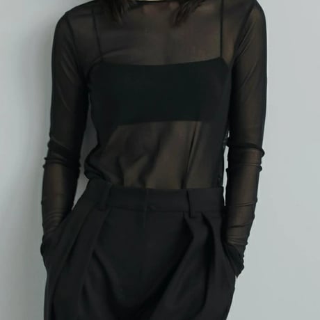 ànuke アンヌーク anuke 2way Sheer Tops 2ウェイシアートップス 62520609 船曳ひろみ