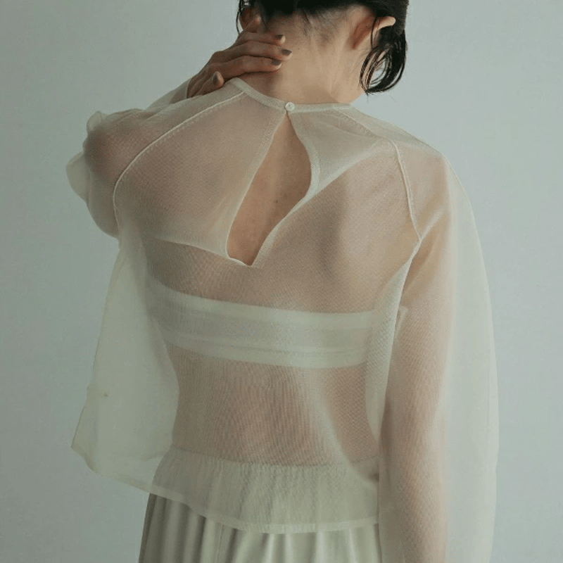 anuke Layered Knit Combi アイボリー anuke（アンヌーク）の「Wool