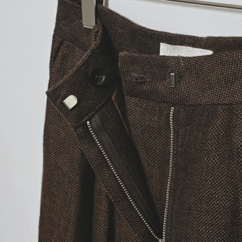 パンツ TODAYFUL Tuck Linen Trousers 38 セール】Tuck Linen Trousers（その他パンツ）｜TODAYFUL