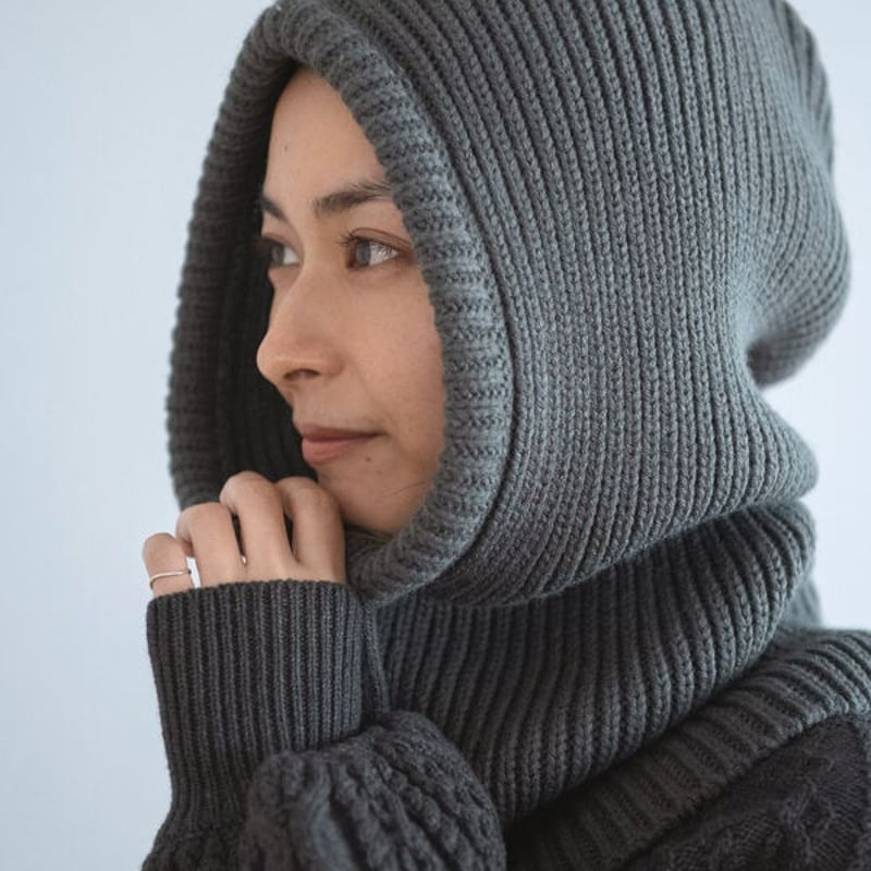 TODAYFUL ハンドニットバラクラバ ニット帽 フード トゥディフル