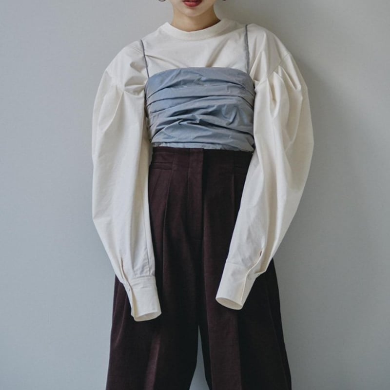 TODAYFUL トゥデイフル / Tuck Sleeve Blouse タックスリーブ