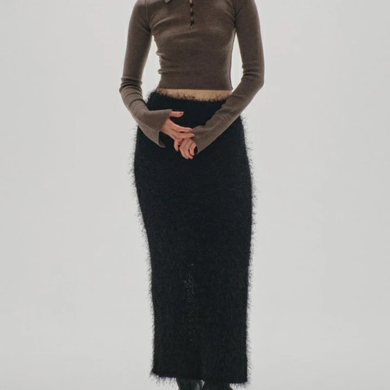 TODAYFUL トゥデイフル Shaggy Knit Skirt シャギーニットスカート 1