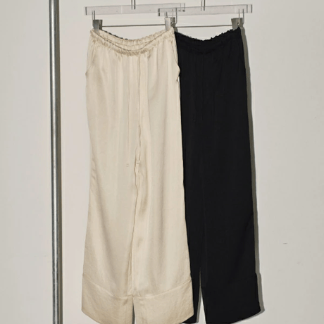 TODAYFUL トゥデイフル Satin Easy Pants サテンイージーパンツ 12410709 吉田怜香