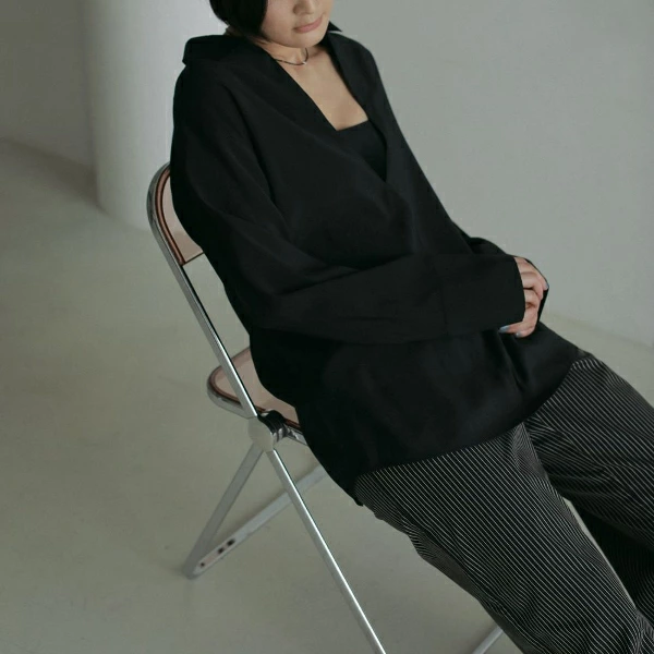 ànuke アンヌーク anuke Skipper Sheer Shirts スキッパーシアー