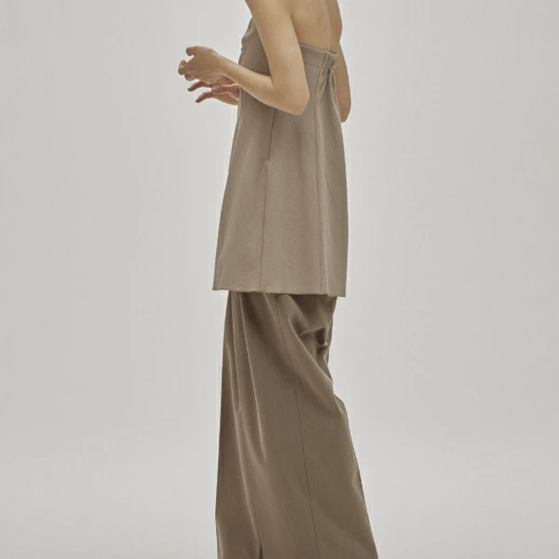 トゥデイフル　ジョーゼット　ベアチュニック TODAYFUL トゥデイフル Georgette Bare Tunic ジョーゼットベア
