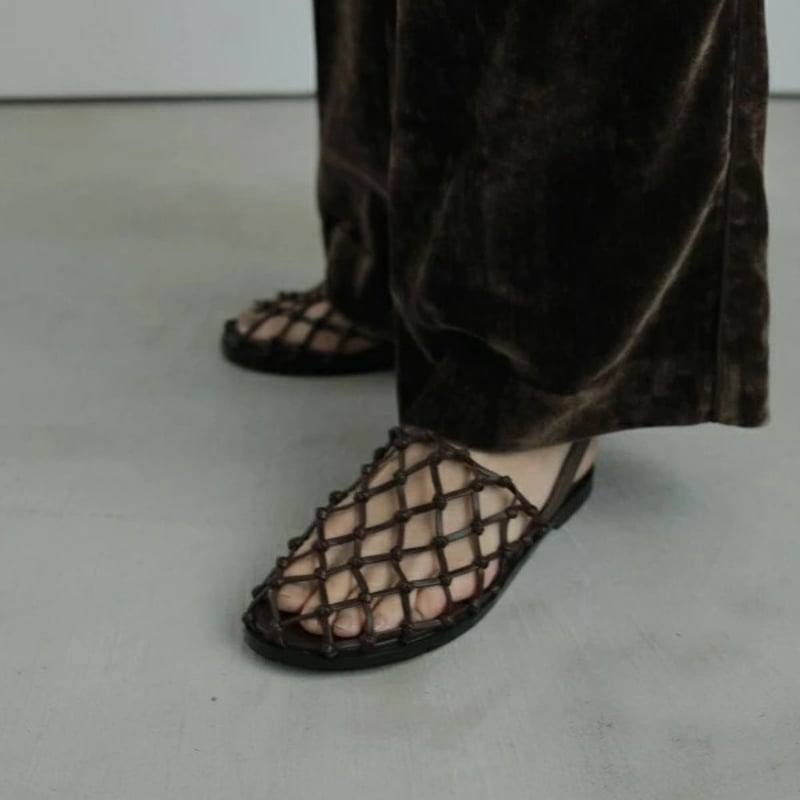 アンヌーク　anuke Braid Flat Shoes ànuke アンヌーク anuke Braid Flat Shoes ブレイドフラット