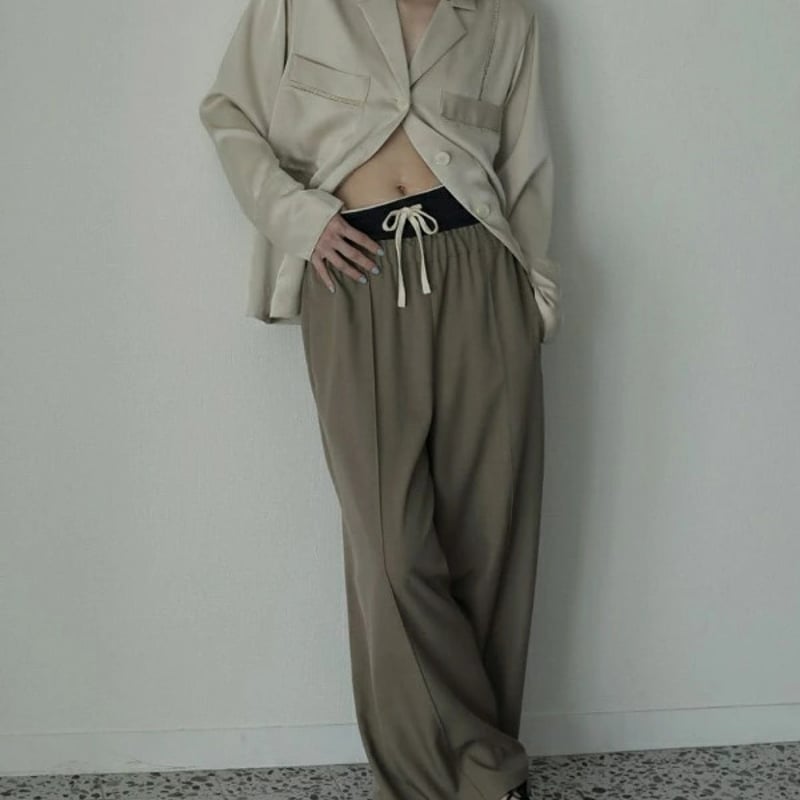 ànuke アンヌーク anuke Rib Biker Pants リブバイカーパンツ 625