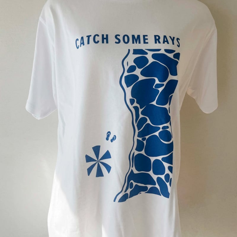 GLASSY SEA グラッシーシー / CATCH SOME RAYS tee / Tシャツ 