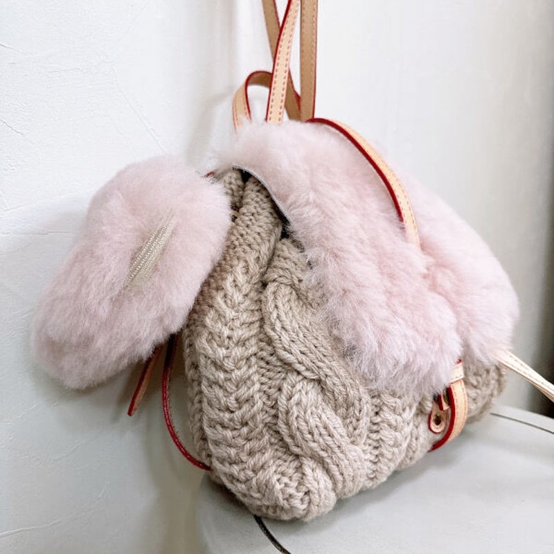muku ムク NATURAL 831 ムートン リュック バッグ bag | BLUE LOTUS muku ムク NATURAL 831 ムートン リュック バッグ bag | BLUE LOTUS