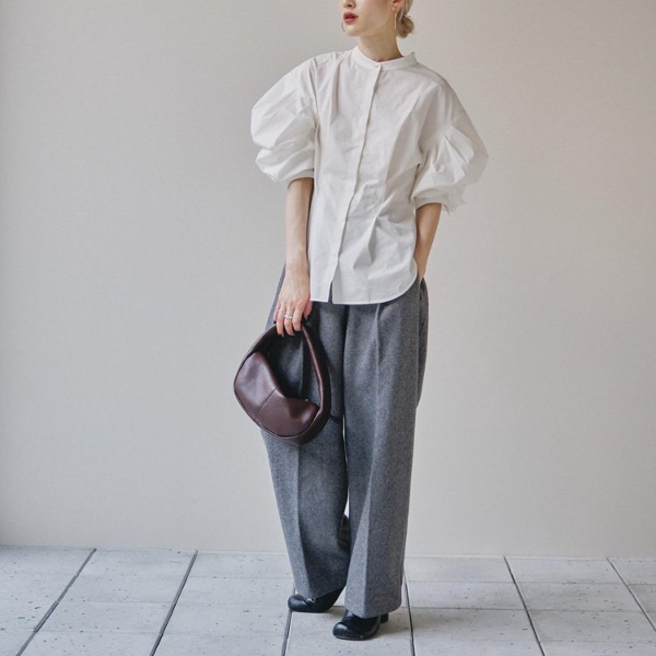TODAYFUL トゥデイフル / Tuck Sleeve Blouse タックスリーブ