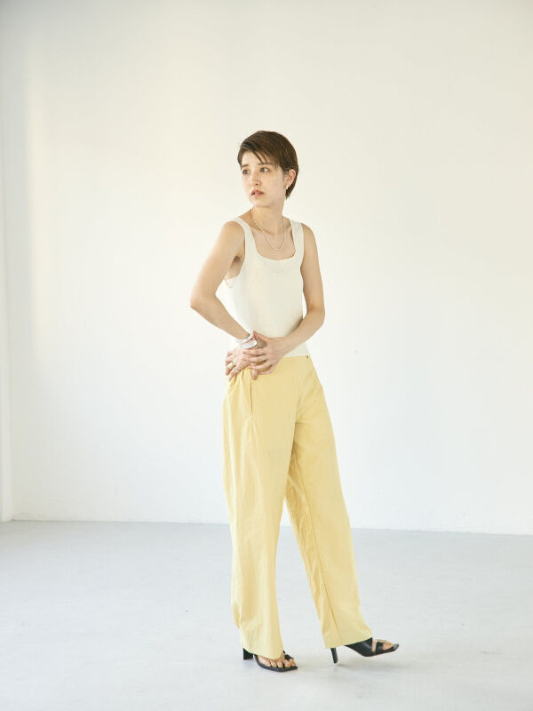TODAYFUL トゥデイフル / LIFE's ライフズ / Square Knit Tan