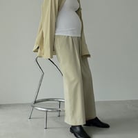 ànuke アンヌーク anuke Reha. Tuck Wide Pants タックワイドパンツ ボトムス マタニティパンツ 72410701 船曳ひろみ