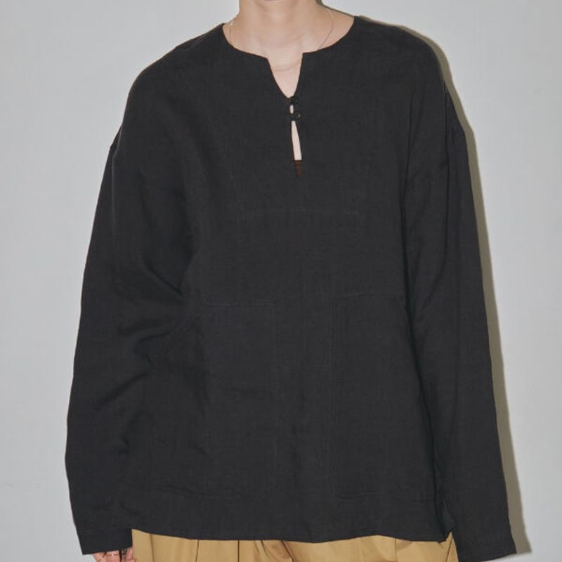 トップス todayful Keyneck Linen Shirts todayful Keyneck Linen Shirts