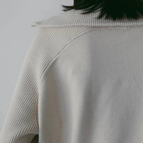 ànuke アンヌーク anuke Zip Rib Knit ジップリブニット 62610504 船曳ひろみ