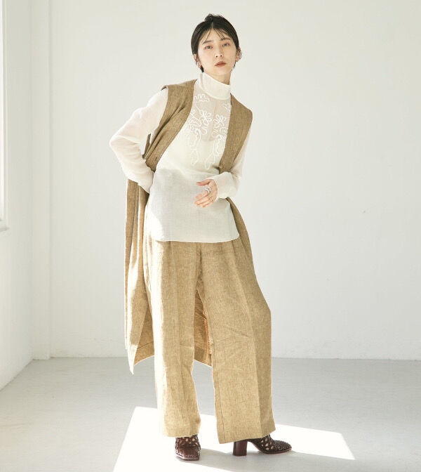 TODAYFUL トゥデイフル / LIFE's ライフズ / Asymmetry Linen