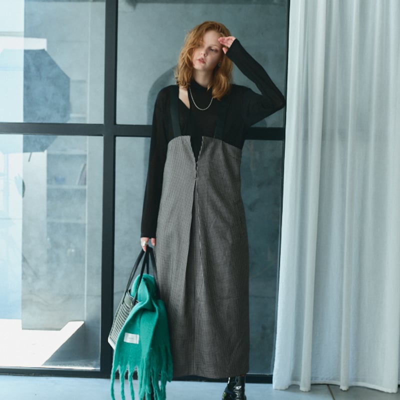 Muel Chic ミュエルシック / Carol jumper dress キャロルキャンパ