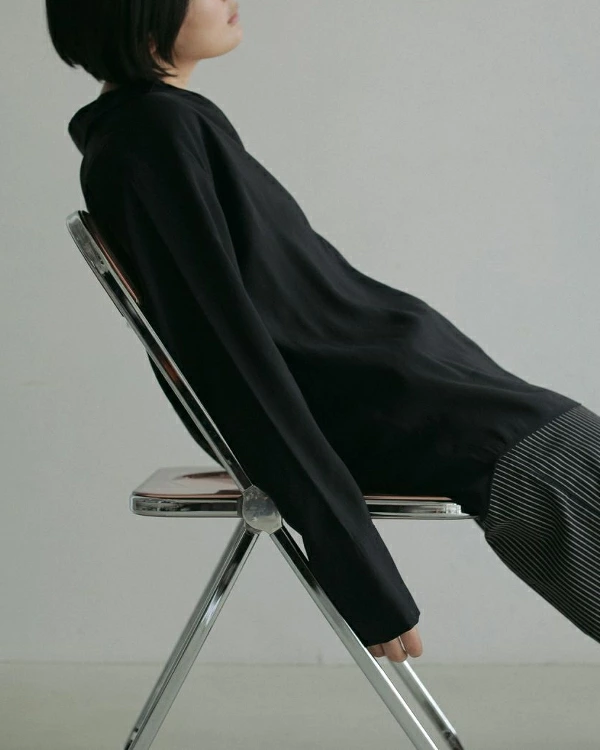 ànuke アンヌーク anuke Skipper Sheer Shirts スキッパーシアー