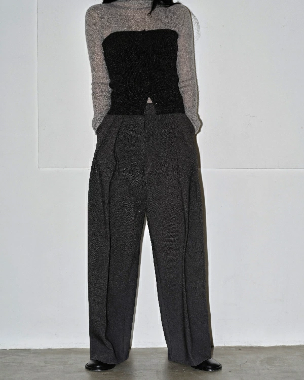 TODAYFUL トゥデイフル Bonding Wide Trousers ボンディングワイド