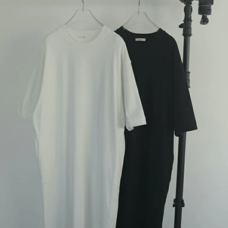 アンヌークTシャツワンピース 半袖 ànuke アンヌーク anuke Over T-shirts Onepiece オーバーTシ