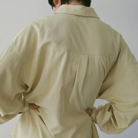 ànuke アンヌーク anuke Stitch Over Shirts ステッチオーバーシャツ 62610417 船曳ひろみ