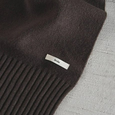 ànuke アンヌーク anuke Rib Knit Stole リブニットストール 62521017 船曳ひろみ