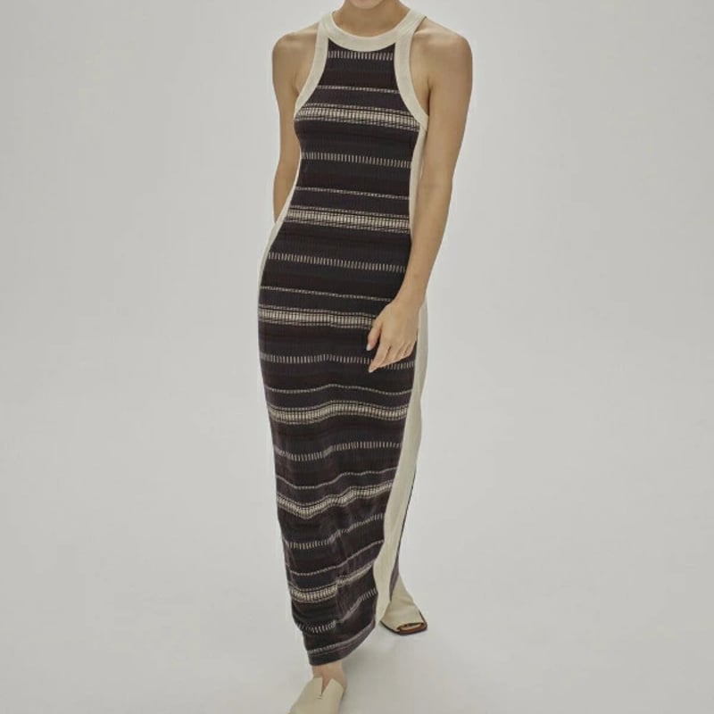 TODAYFUL トゥデイフル Jacquard Border Dress ジャカード