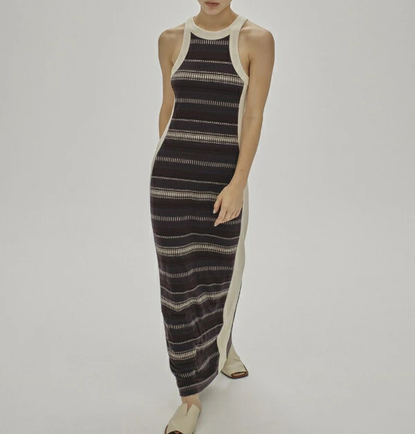 TODAYFUL トゥデイフル Jacquard Border Dress ジャカード