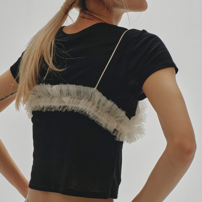 TODAYFUL トゥデイフル / Frill Tulle Bustier フリルチュール TODAYFUL トゥデイフル / Frill Tulle Bustier フリルチュール