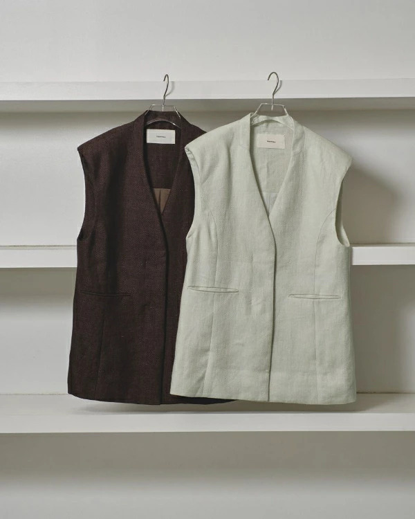 TODAYFUL トゥデイフル Linen Over Vest リネンオーバーベスト 1251