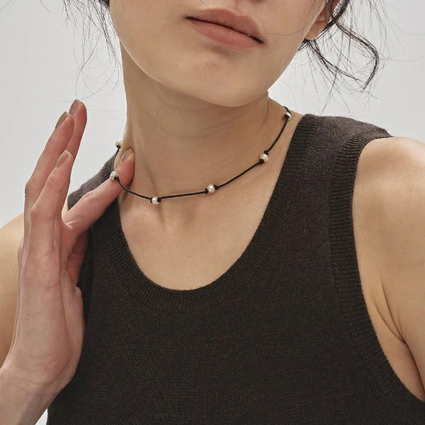 TODAYFUL トゥデイフル Cord Pearl Choker コードパールチョーカー ネ