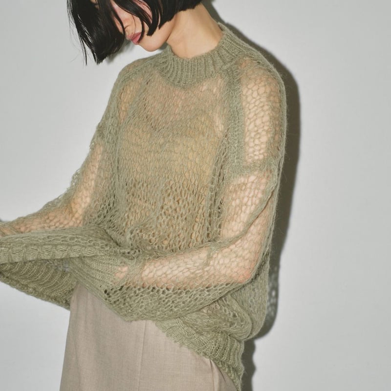 TODAYFUL トゥデイフル / LIFE's ライフズ / Sheer Mohair Kn