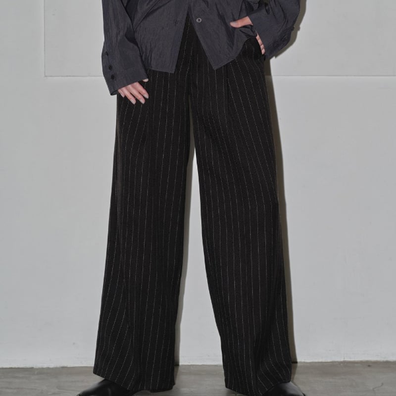 TODAYFUL トゥデイフル / Stripe Twill Trousers ストライプツイ