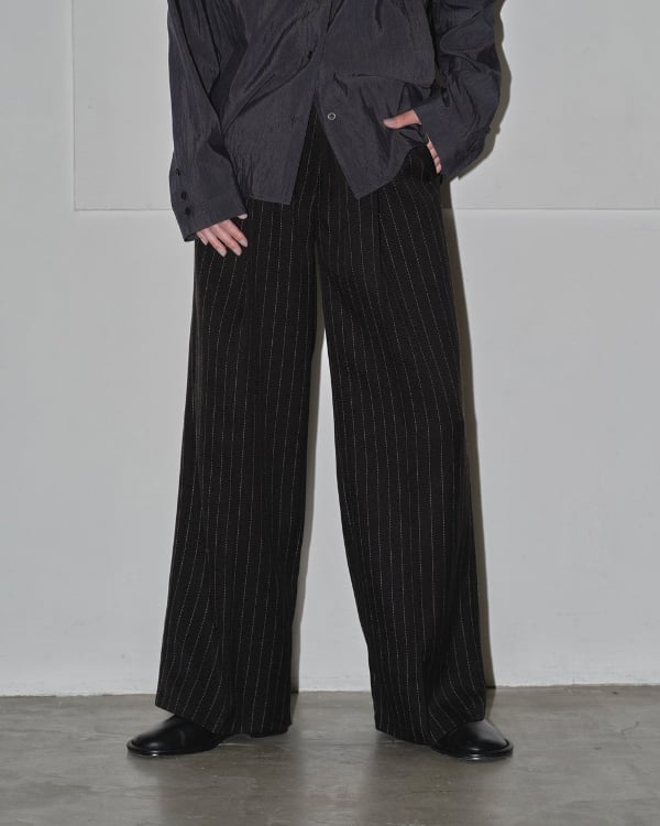 TODAYFUL トゥデイフル / Stripe Twill Trousers ストライプツイ