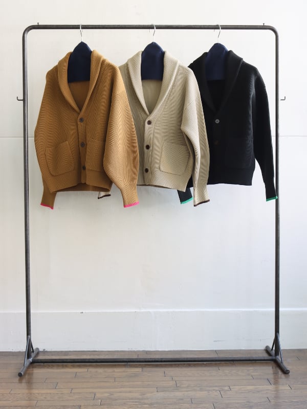 LE MELANGE ル メランジュ ルメランジェ / ショールカラーニット