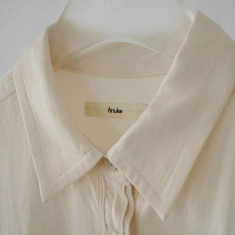 ànuke アンヌーク anuke Stitch Over Shirts ステッチオーバーシャツ 62610417 船曳ひろみ