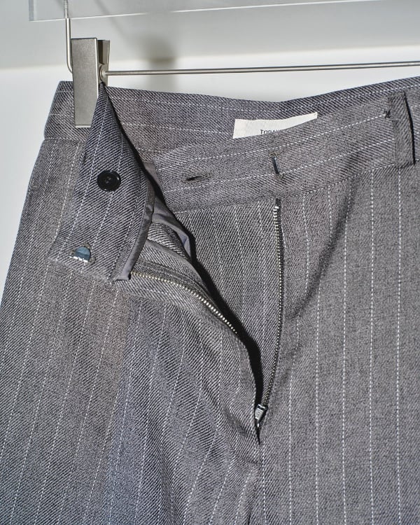 TODAYFUL トゥデイフル / Stripe Twill Trousers ストライプツイ