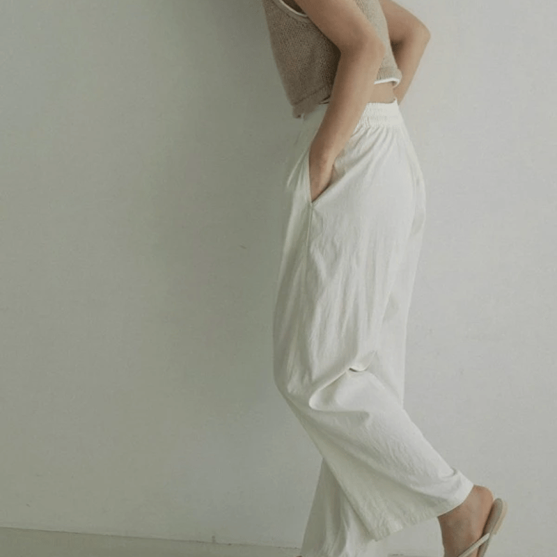 アンヌーク　Lowgauge Short Knit ベージュ ànuke online store（アンヌーク） / Lowgauge Short